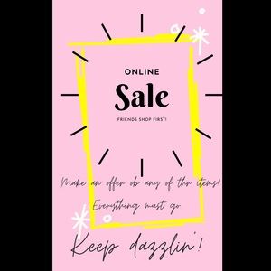 Everything must go! Make an offer!